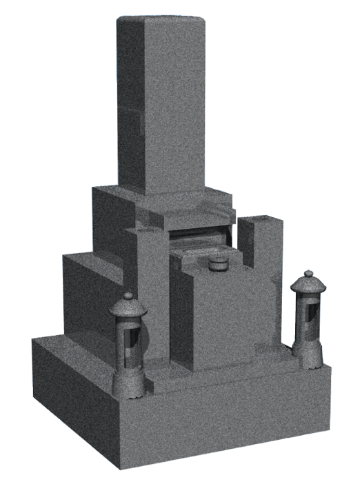 墓地石碑セット
